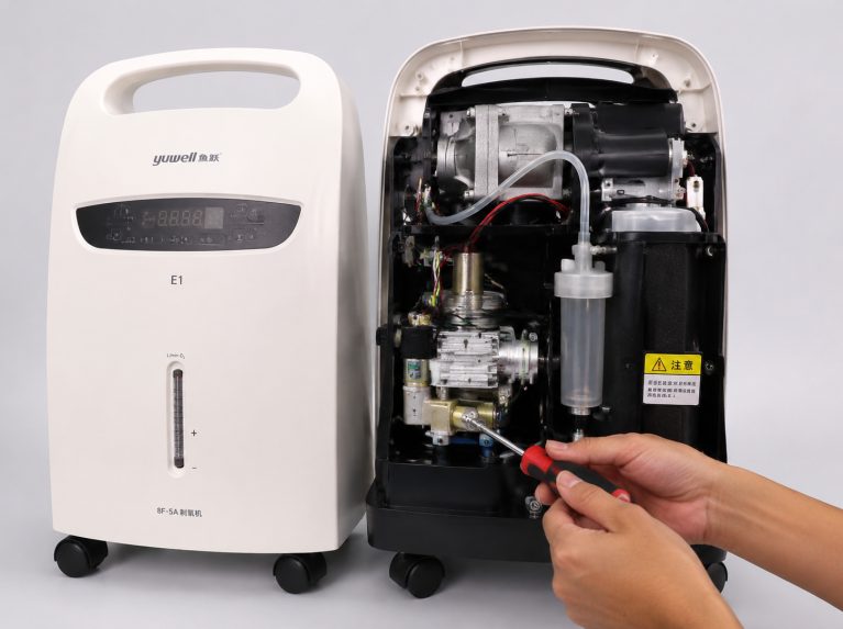 镇江鱼跃制氧机E1/E2/E3/E4故障代码维修